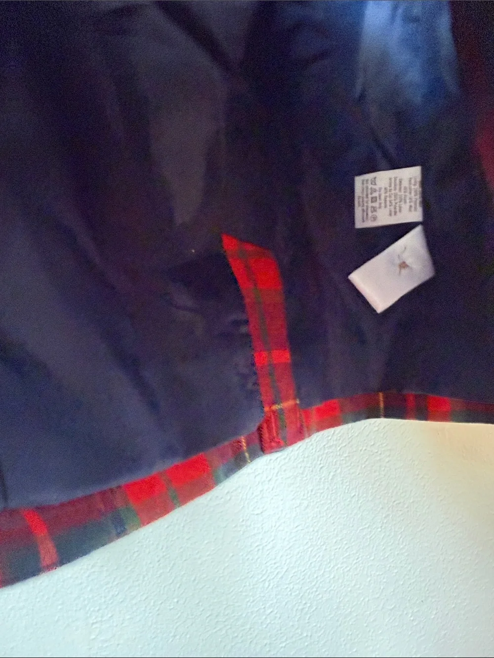 Janie and Jack Red & Navy Plaid Blazer